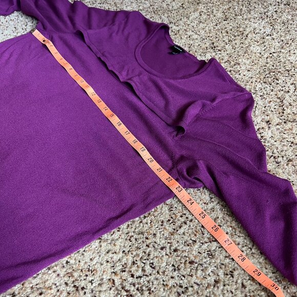 Torrid Plum Peek a Boo / Keyhole Pullover Sweater Size 3 Womens - Picture 5 of 11